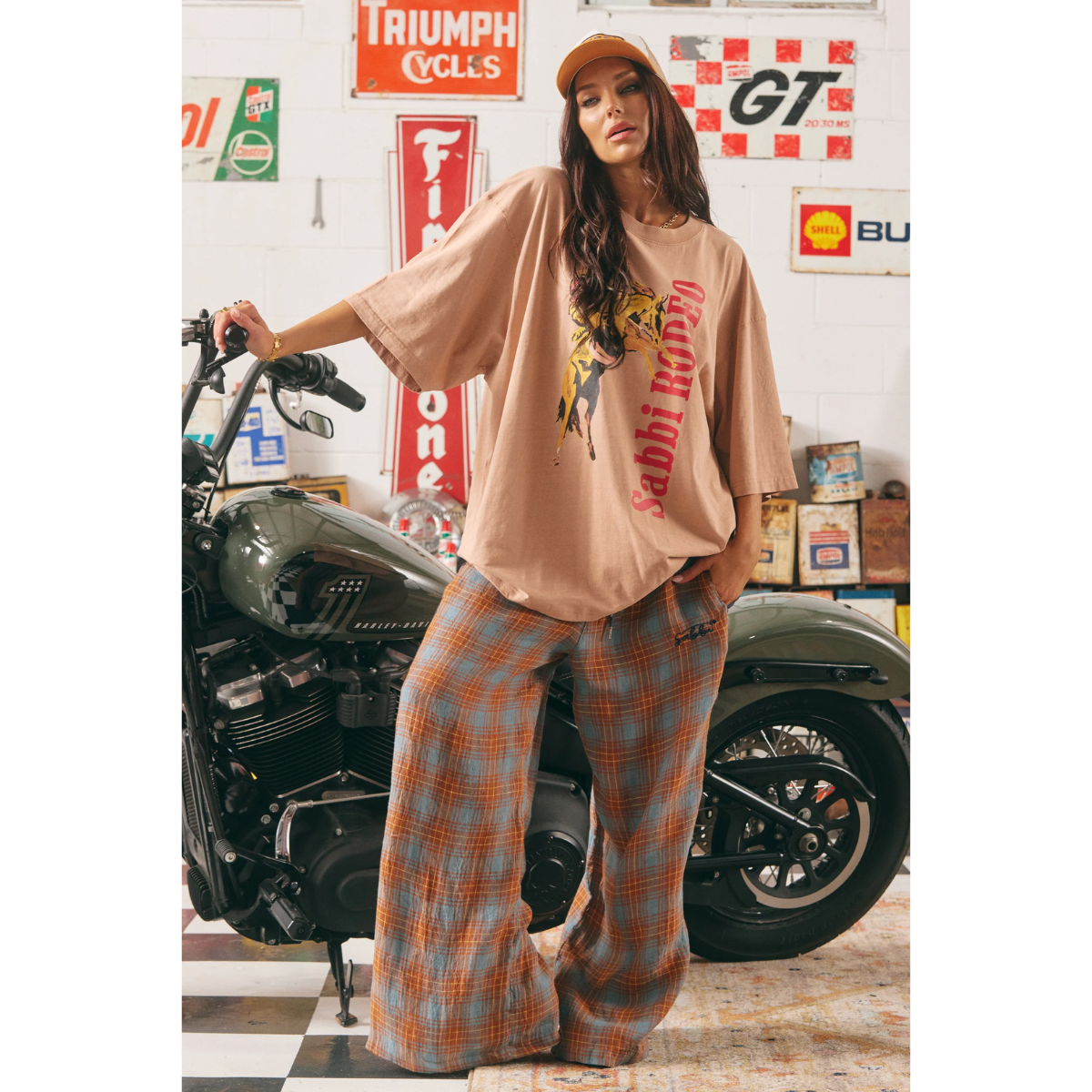 Sabbi The Oversized Sabbi Rodeo Tee - Blush