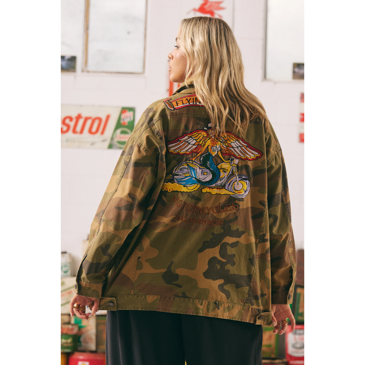 Sabbi The Flying Mermaid Jacket - Camo