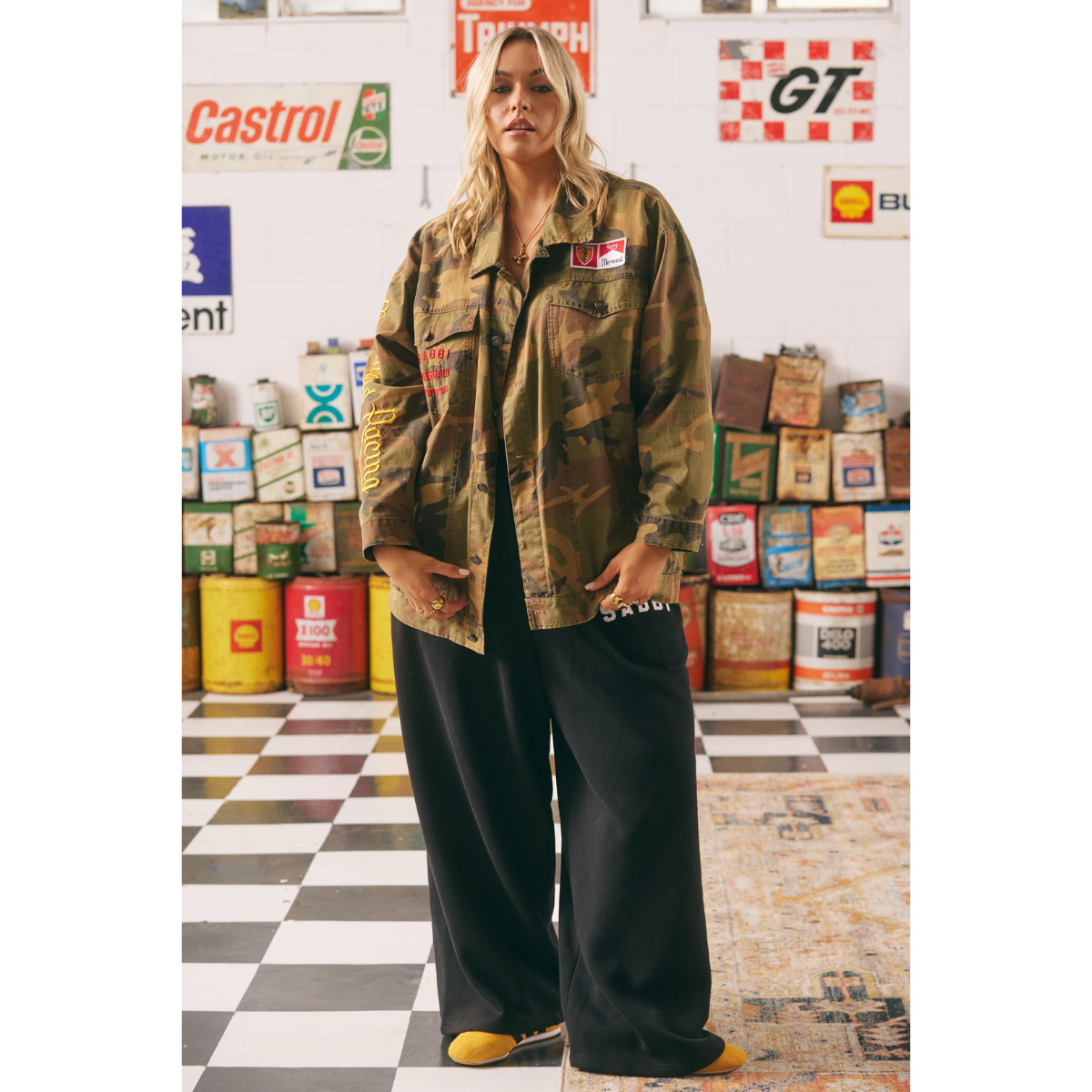 Sabbi The Flying Mermaid Jacket - Camo