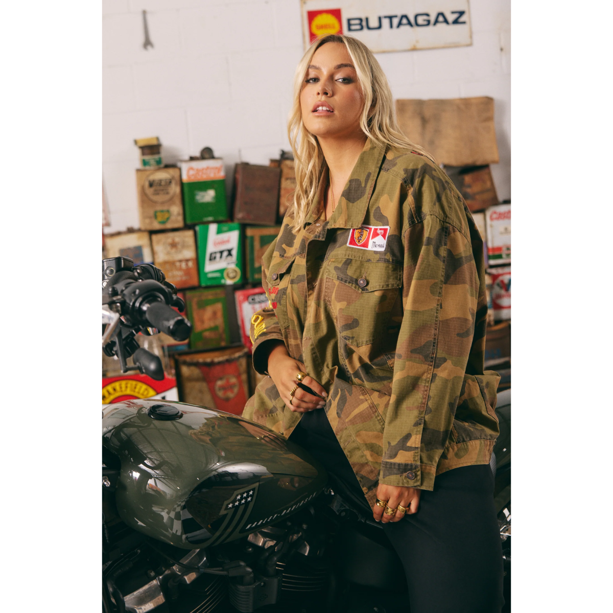 Sabbi The Flying Mermaid Jacket - Camo