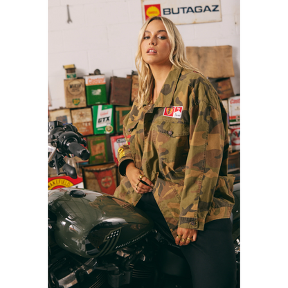 Sabbi The Flying Mermaid Jacket - Camo