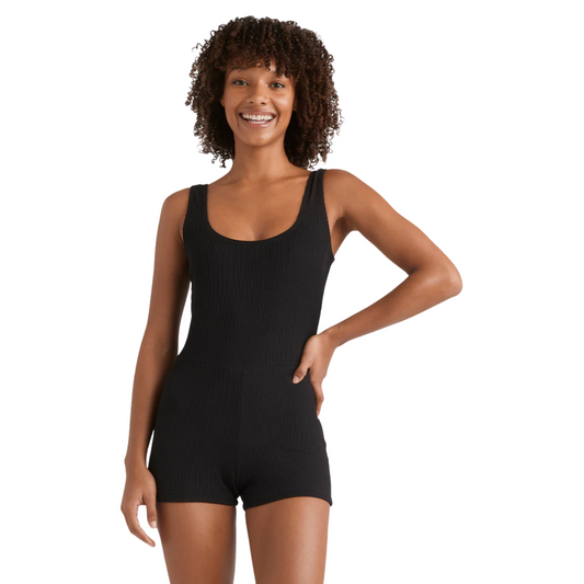 Billabong Tanlines Retro Surf Bodysuit One Piece Swimsuit