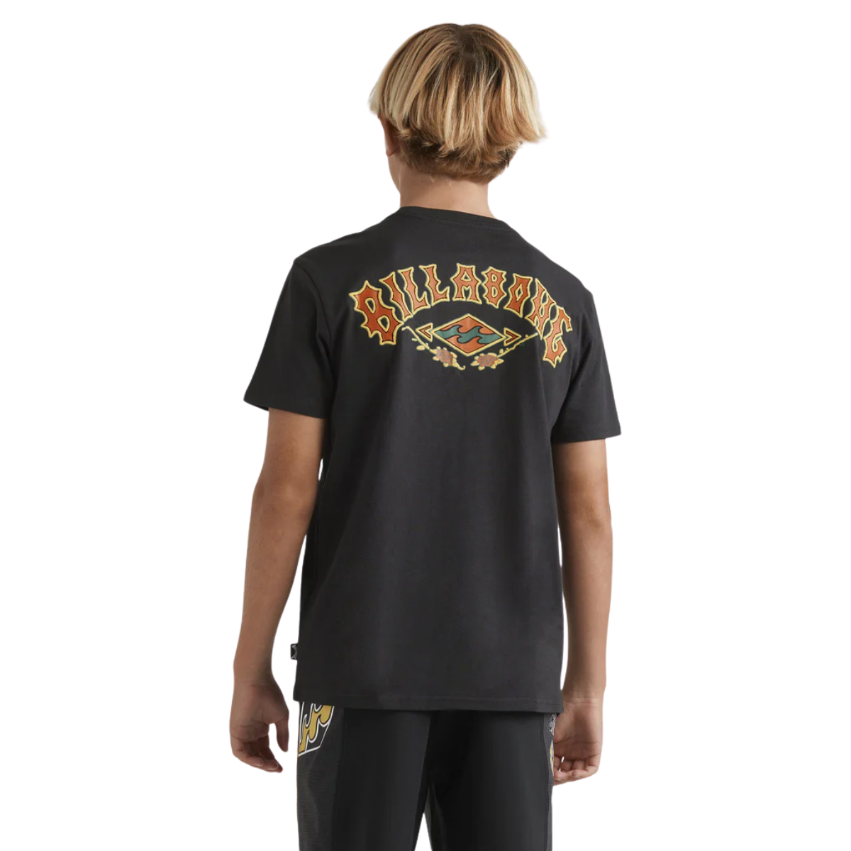 Billabong Boys Rose Arch T-Shirt - Washed Black