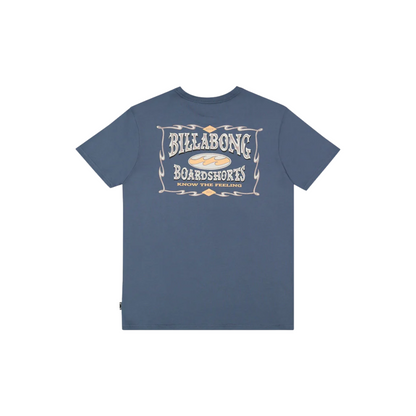 Billabong Double Spread T-Shirt - Steel Blue