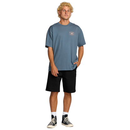 Billabong Double Spread T-Shirt - Steel Blue