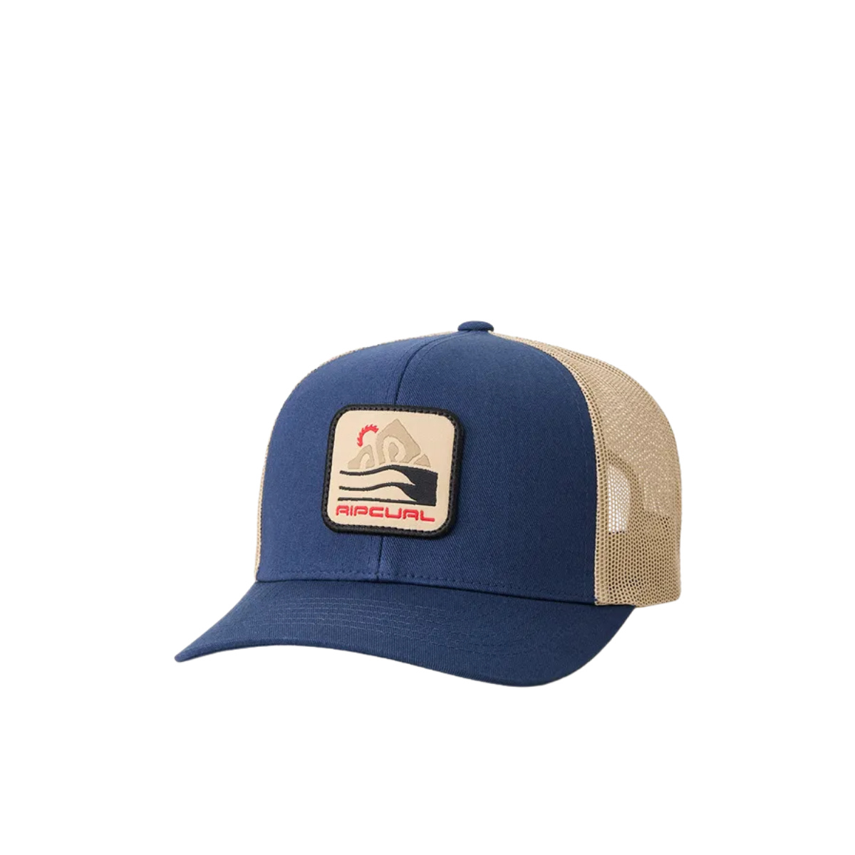 Rip Curl Custom Curve Trucker Cap - Navy/Tan