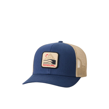 Rip Curl Custom Curve Trucker Cap - Navy/Tan
