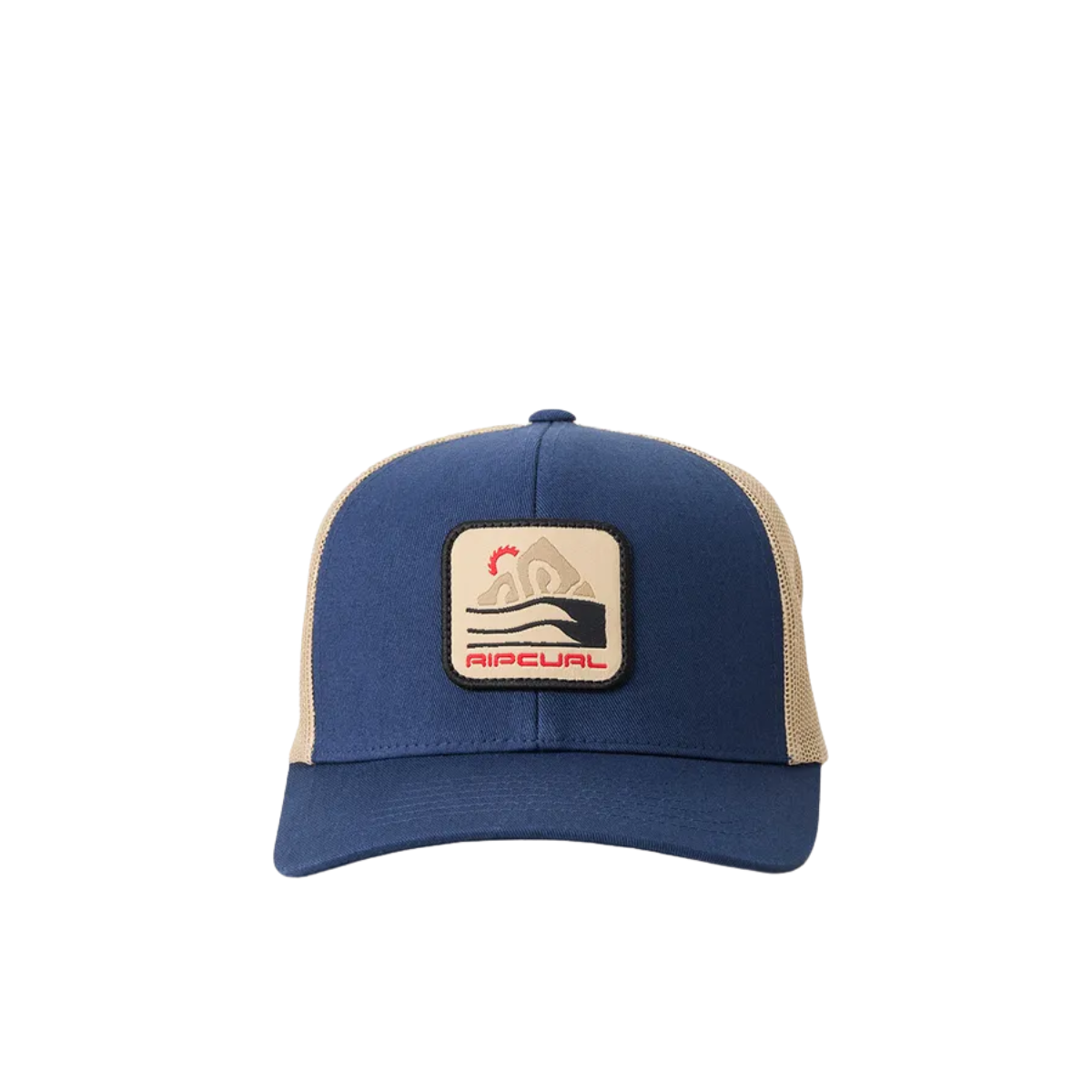 Rip Curl Custom Curve Trucker Cap - Navy/Tan