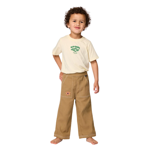 Rip Curl Kids Wave Dayz Pants - Khaki Sand