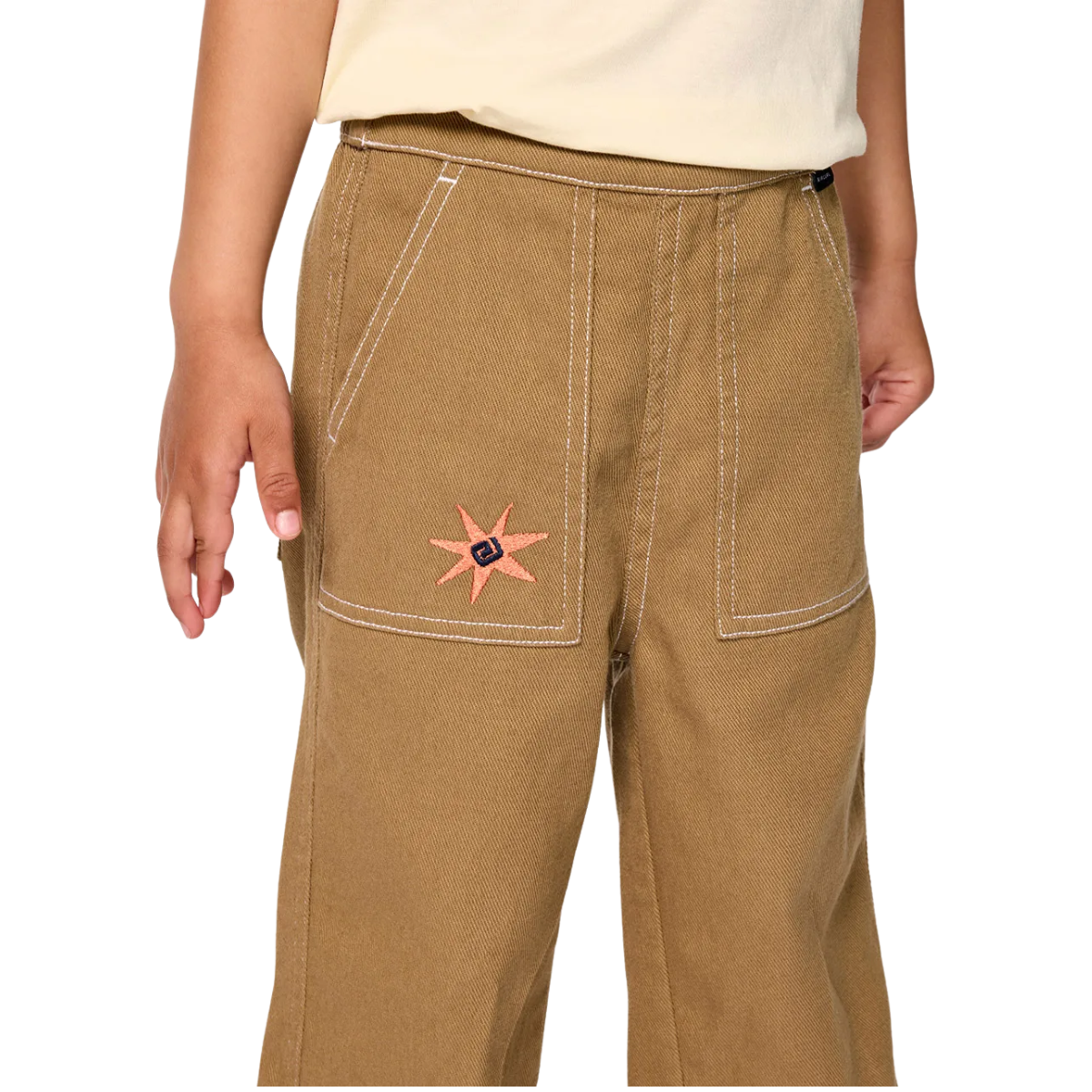 Rip Curl Kids Wave Dayz Pants - Khaki Sand