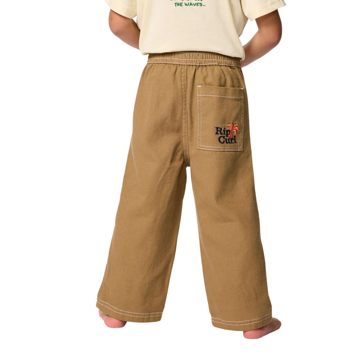 Rip Curl Kids Wave Dayz Pants - Khaki Sand
