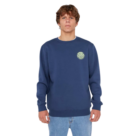 Rip Curl Wettie Icon Crew - Light Navy