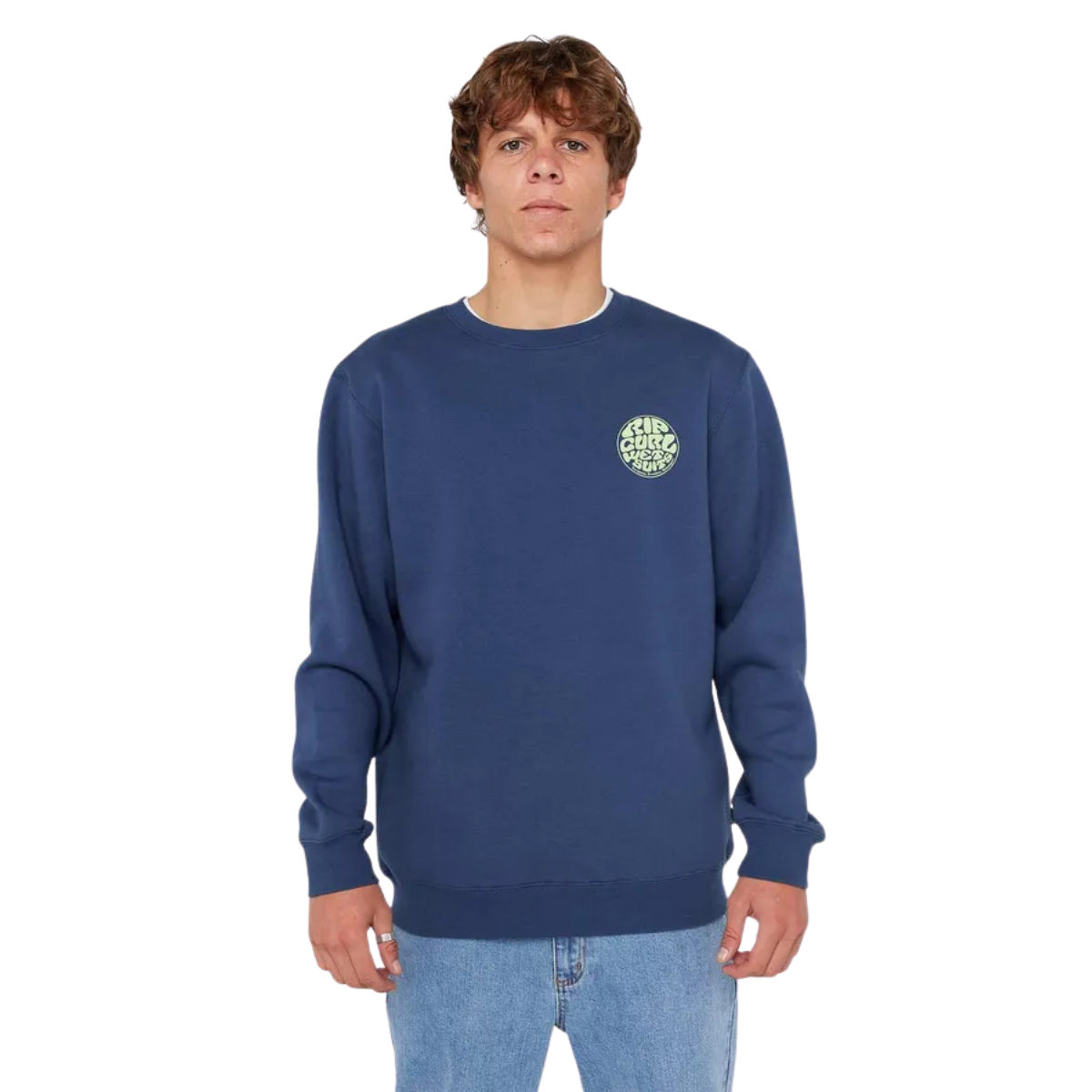 Rip Curl Wettie Icon Crew - Light Navy