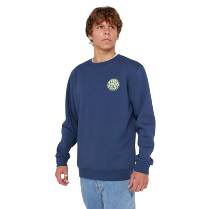 Rip Curl Wettie Icon Crew - Light Navy