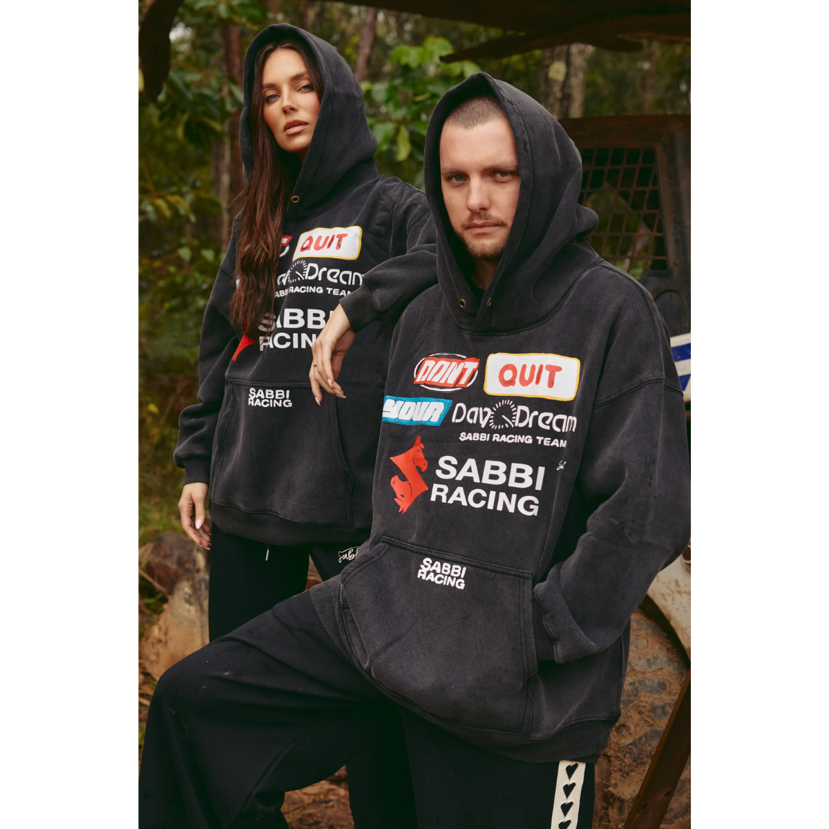 Sabbi The Don't Quit Your Day Dream Hoodie - Black