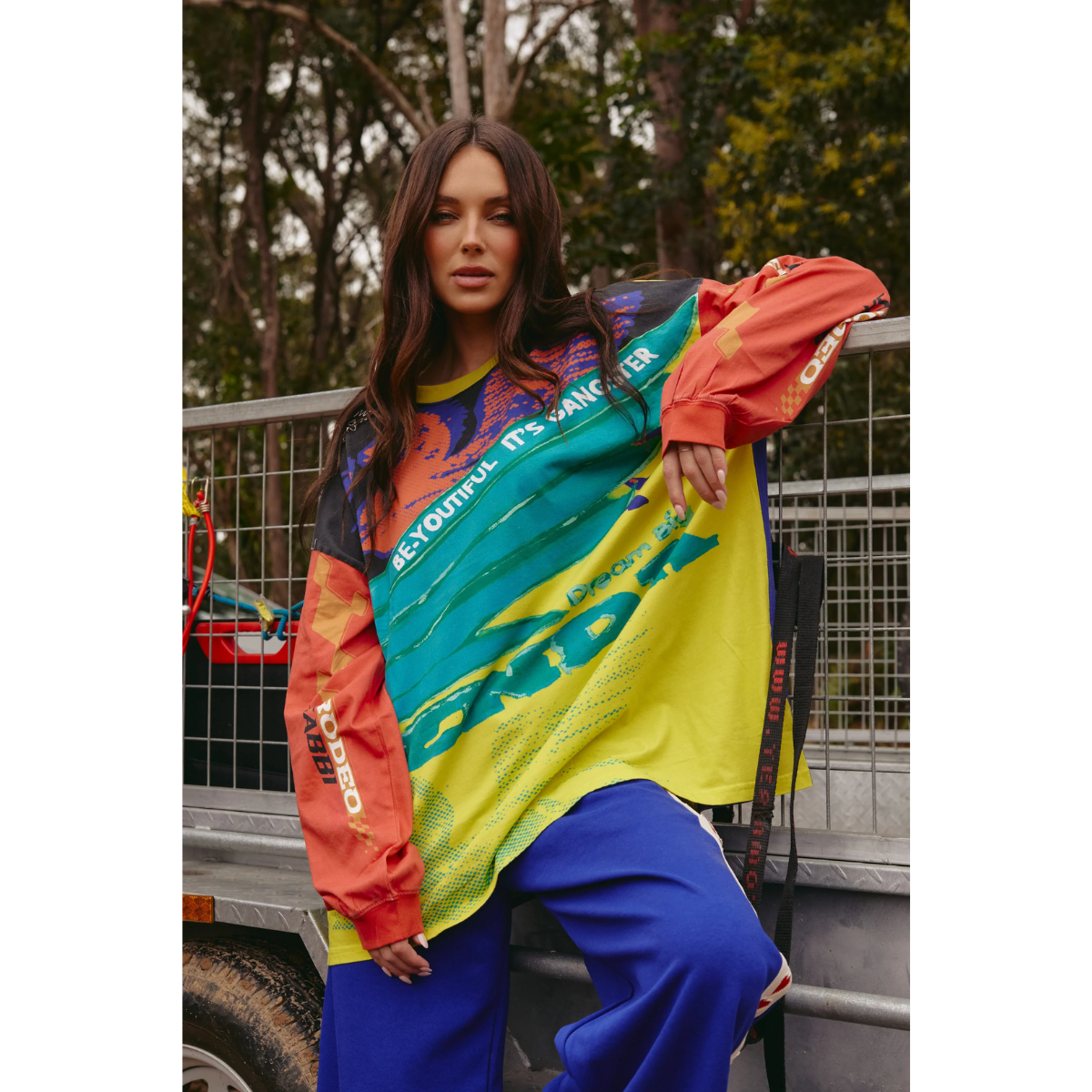 Sabbi The It's Gangster Long Sleeve Tee - Yellow