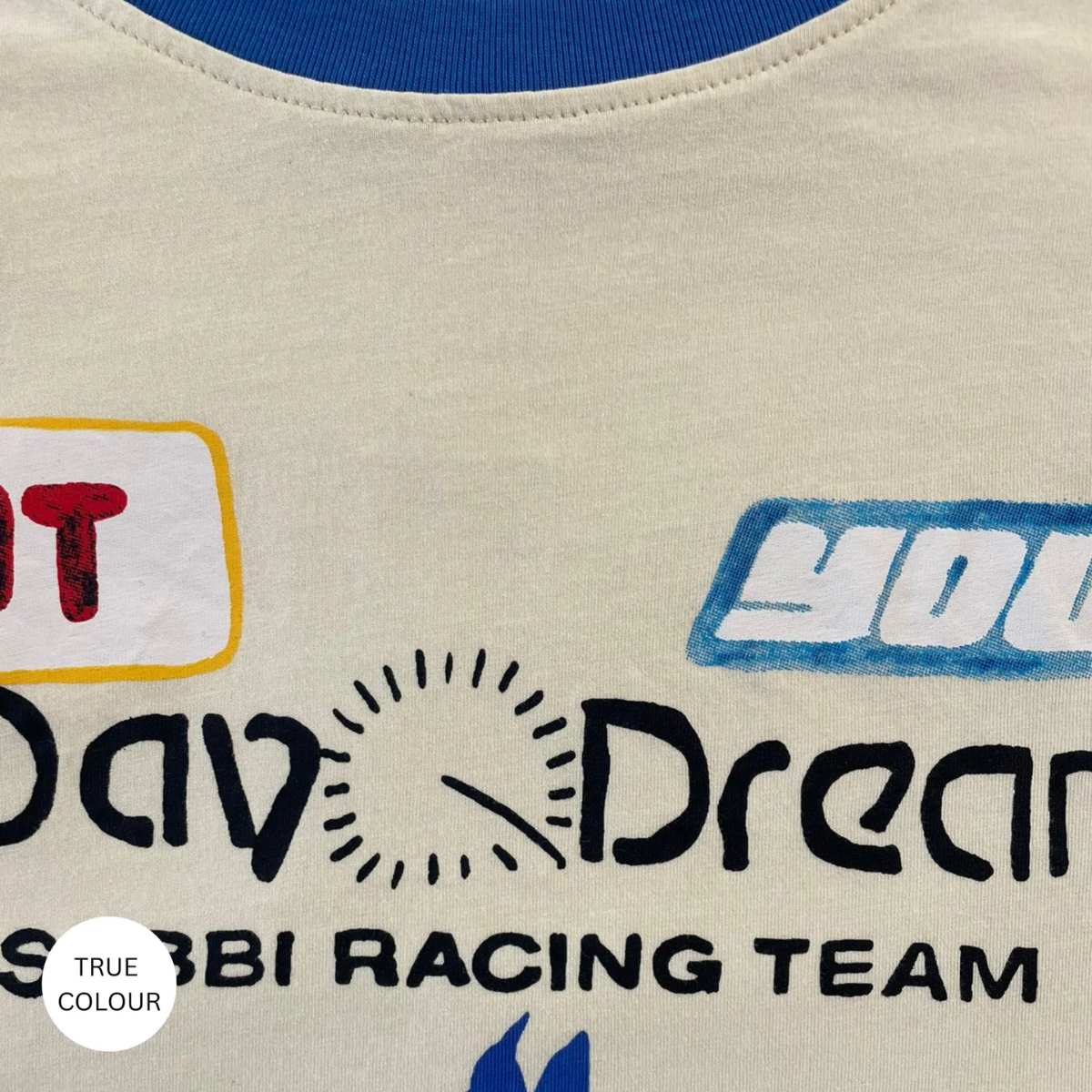 Sabbi The Very Oversized Don't Quit Your Day Dream Tee - Cream