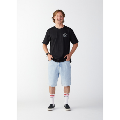 Overboard Surf Hustle Mens T-Shirt - Black