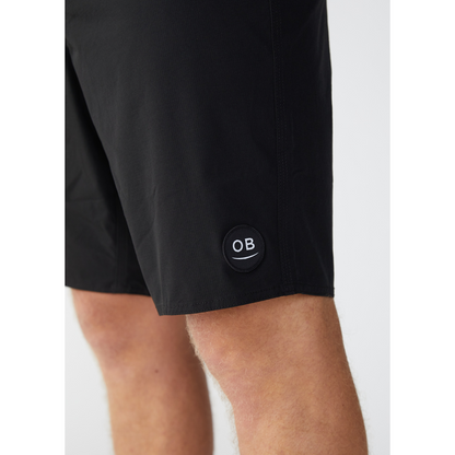 Overboard Tea Tree 19" Boardshort - Black