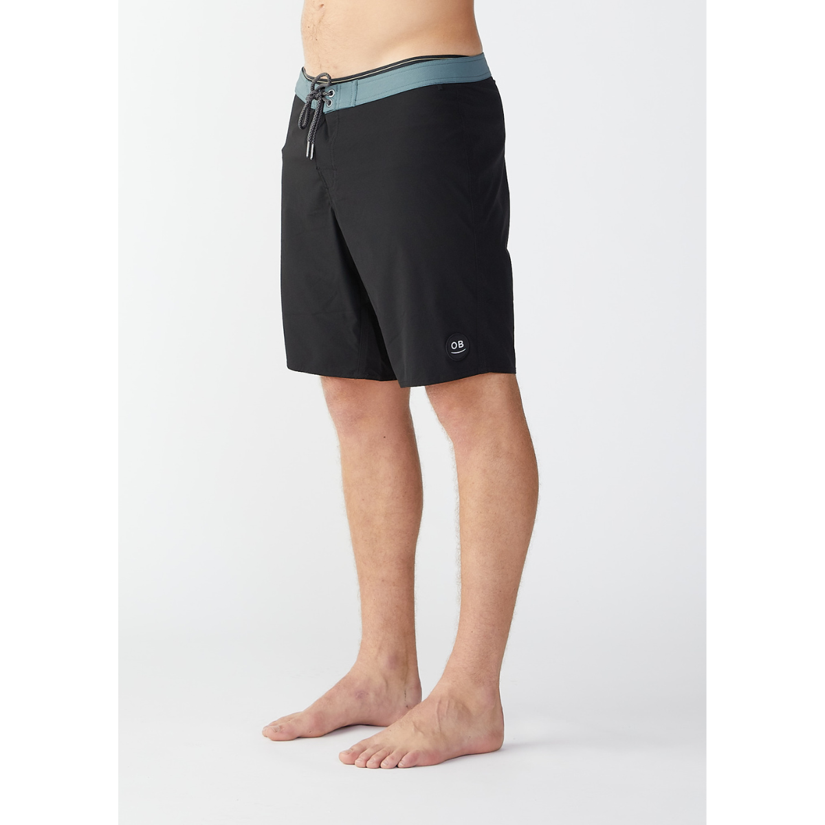 Overboard Tea Tree 19" Boardshort - Black