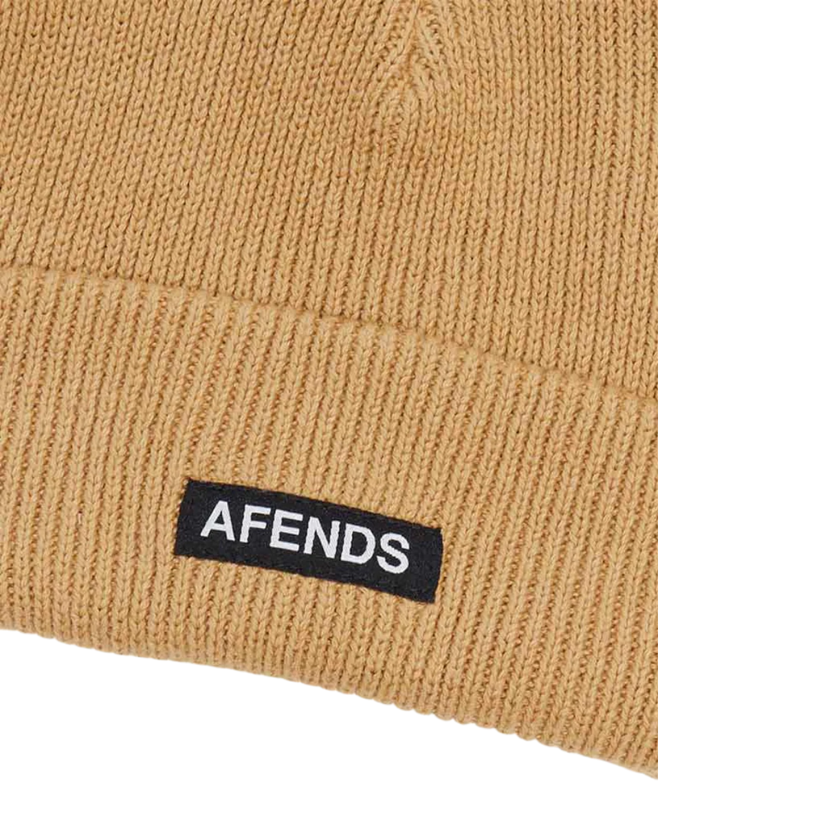 Afends Home Town Recycled Beanie - Chestnut