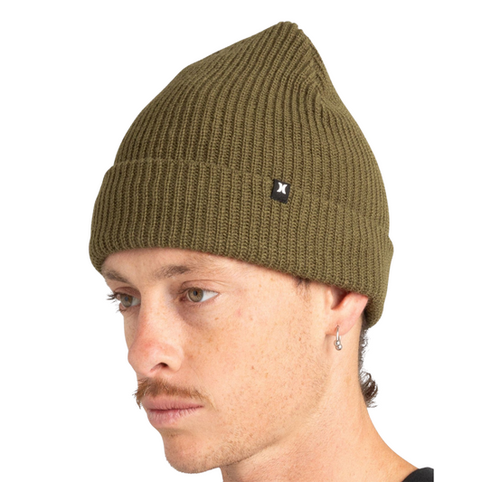 Hurley Staple Beanie - Olive