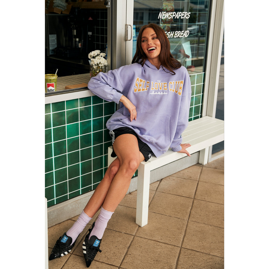 Sabbi Self Love Club Hoodie - Purple