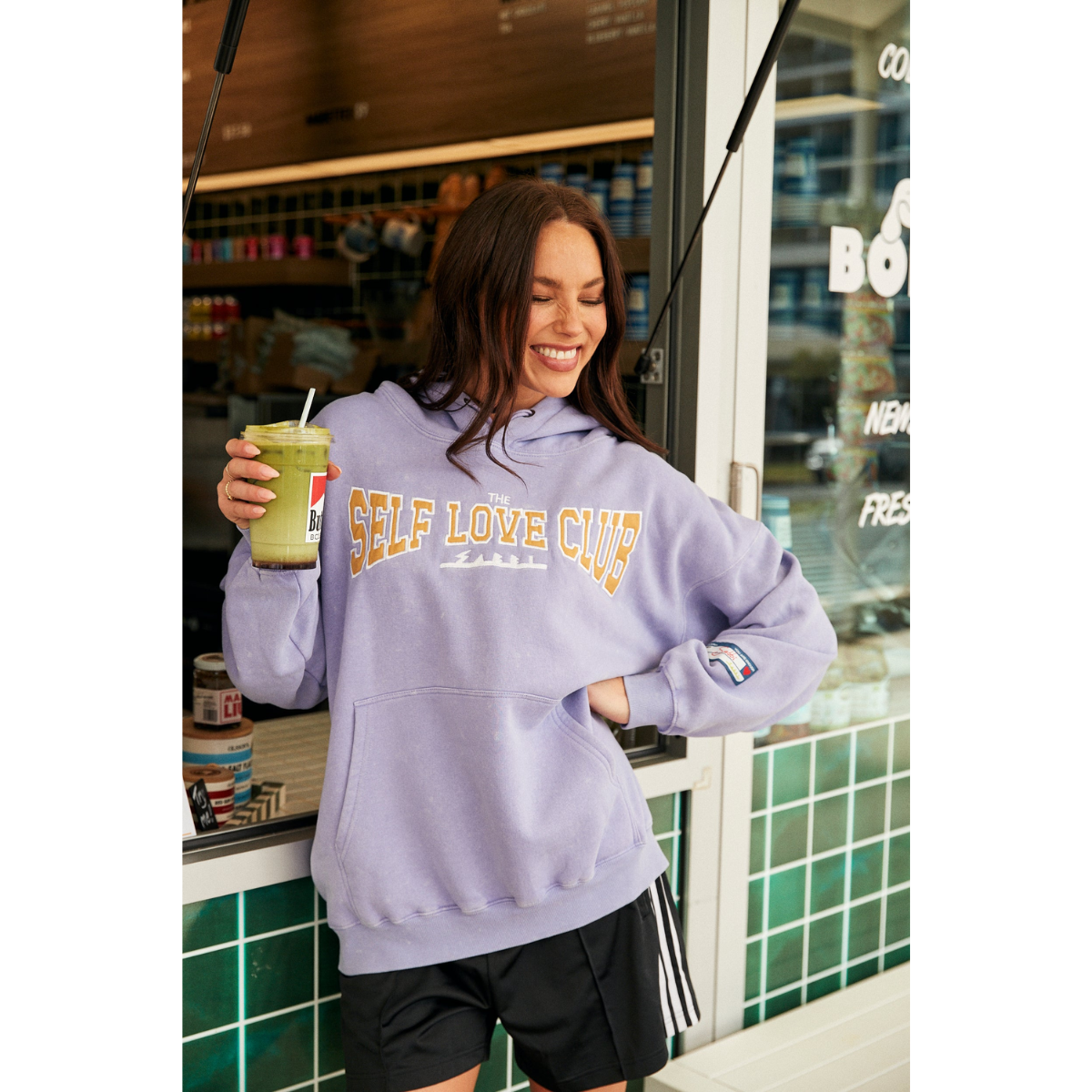 Sabbi Self Love Club Hoodie - Purple