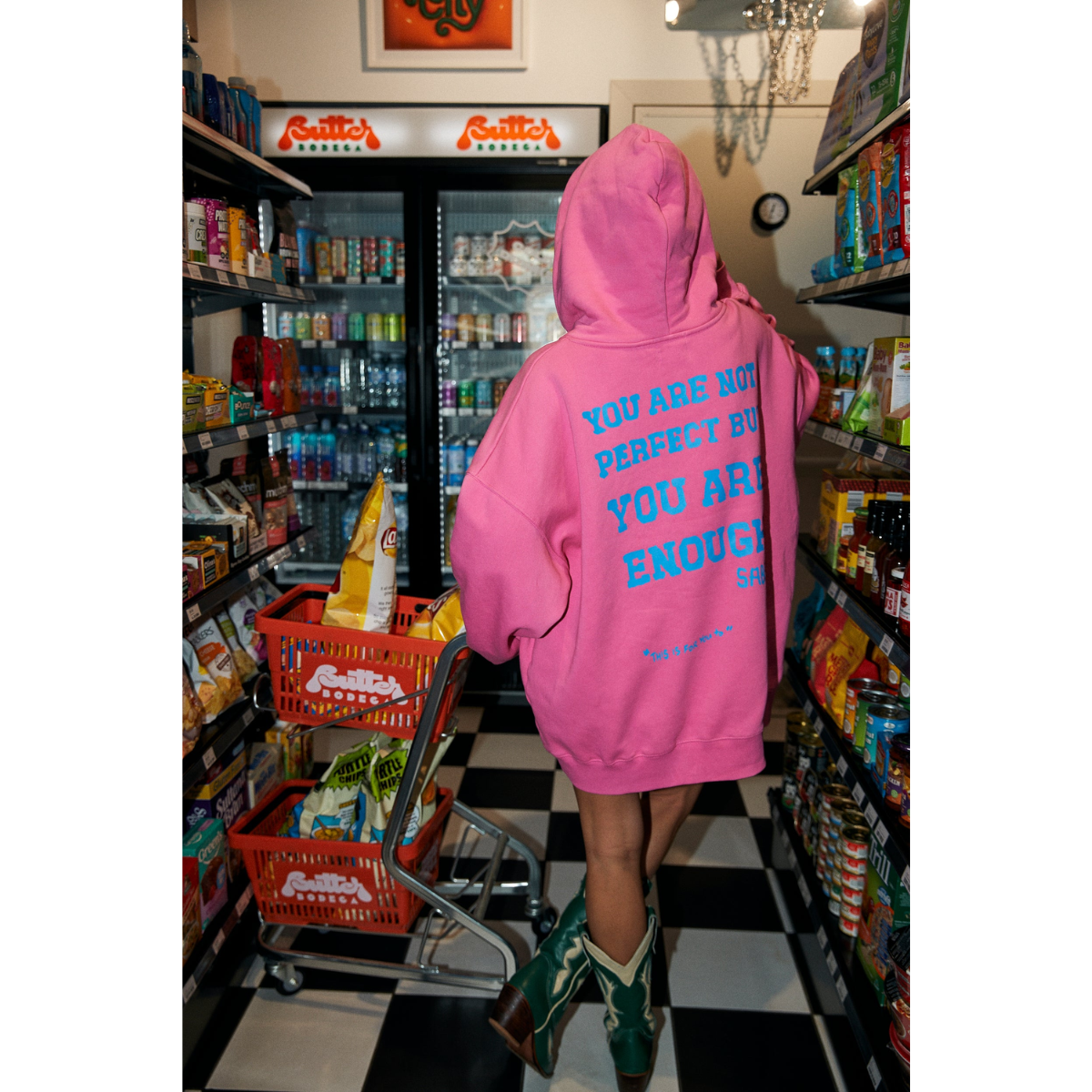 Sabbi Self Love Club Hoodie - Pink