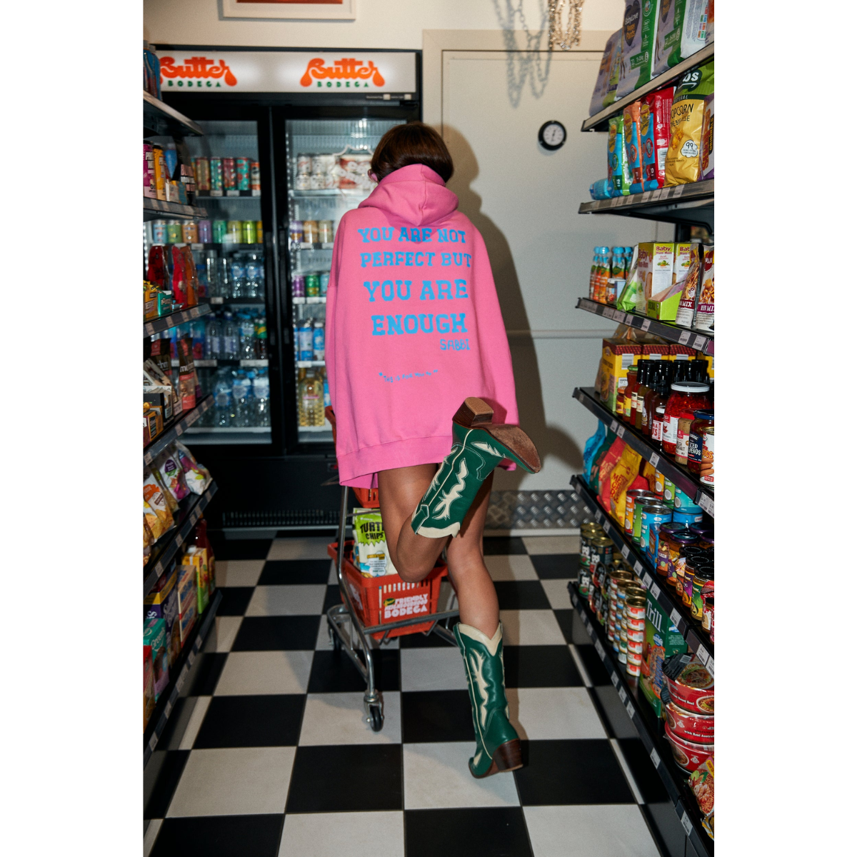 Sabbi Self Love Club Hoodie - Pink