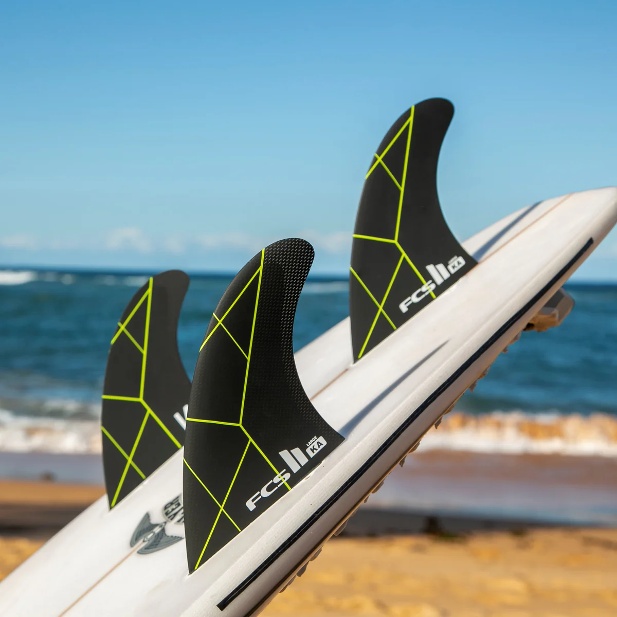 FCS II Kolohe Andino Thruster Fin Set - Large