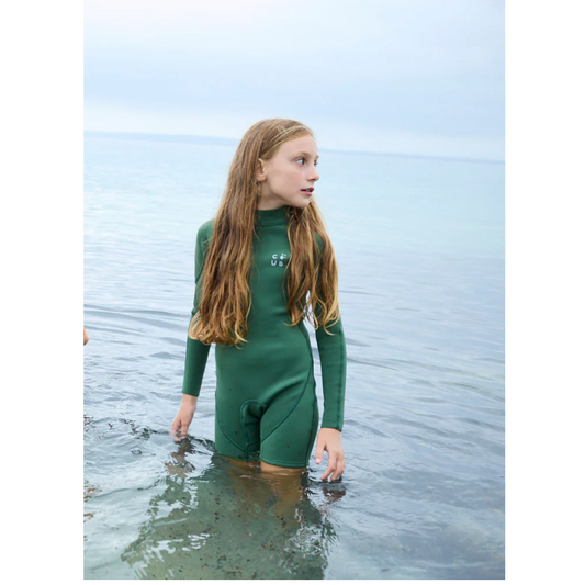 Cub 1.5mm Long Sleeve Youth Springsuit - Ivy