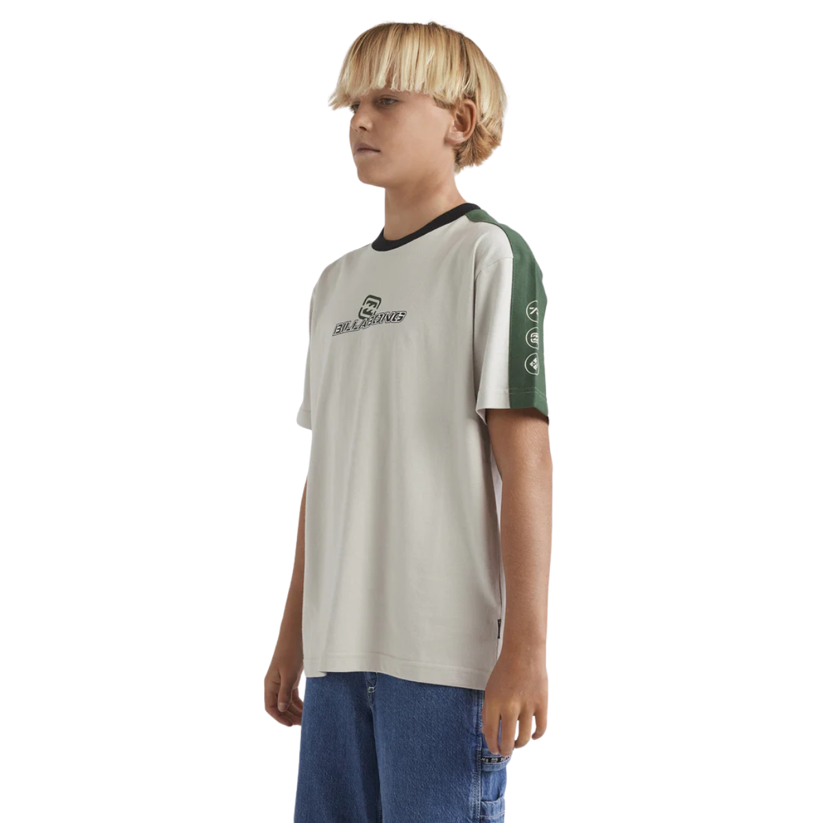 Billabong Boys Spec 73 T-Shirt - Silver