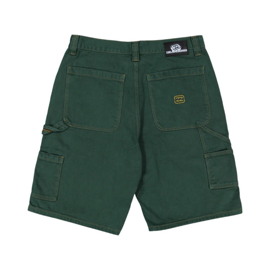 Billabong Bad Dog Workwear Mens Shorts - Green Overdye