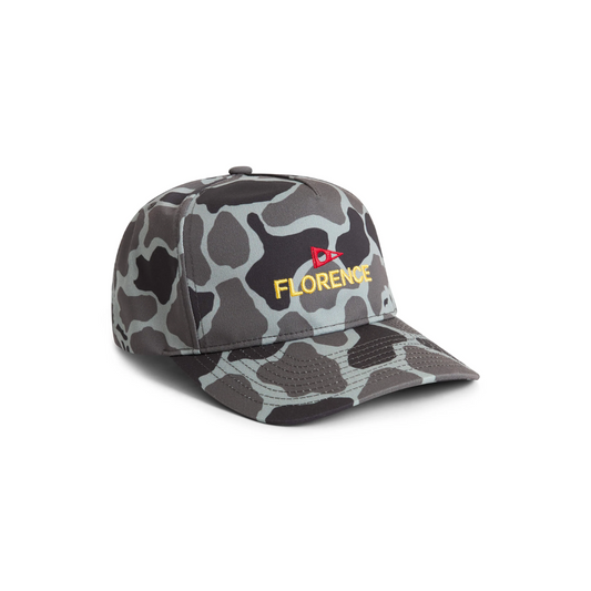 Florence Logo 2 Twill Cap - Tundra Camo