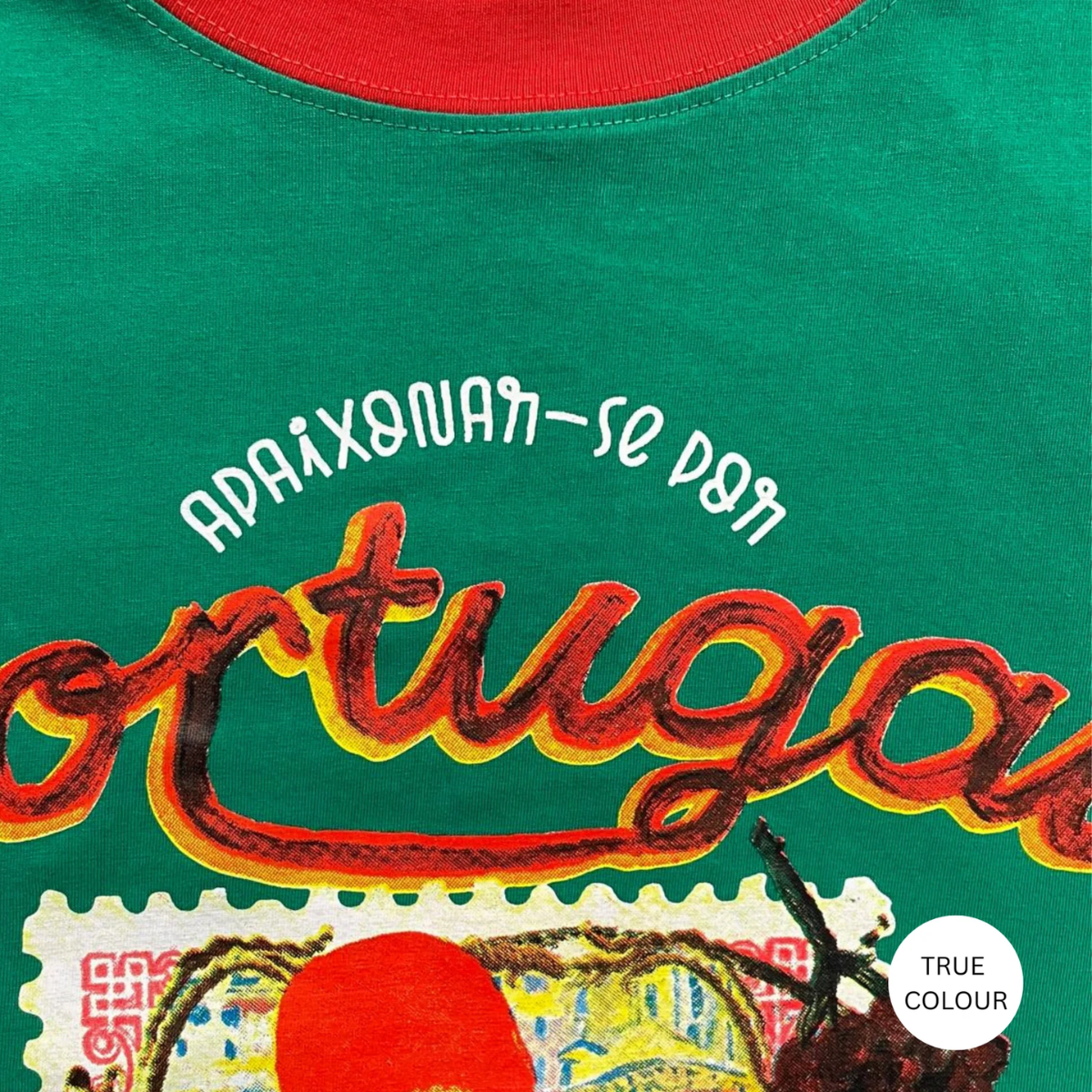 Sabbi The Very Oversized Love Notes Tee - Portugal - Green
