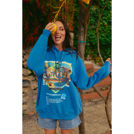 Sabbi The Love Notes Amalfi Hoodie - Blue