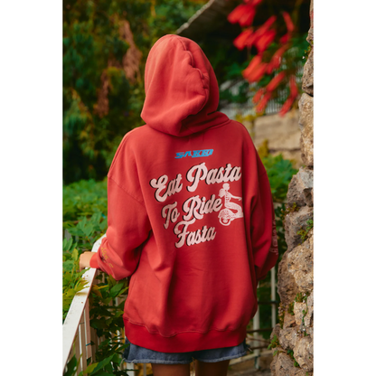 Sabbi The Love Notes Amalfi Hoodie - Red -