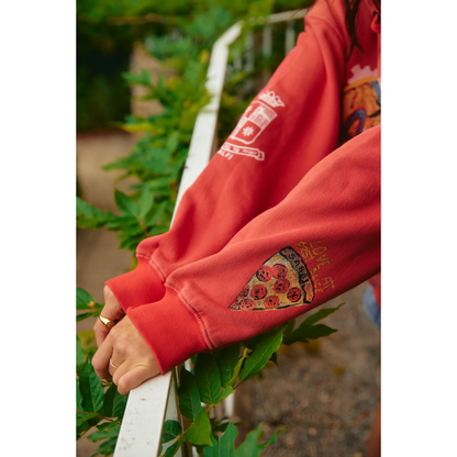 Sabbi The Love Notes Amalfi Hoodie - Red -