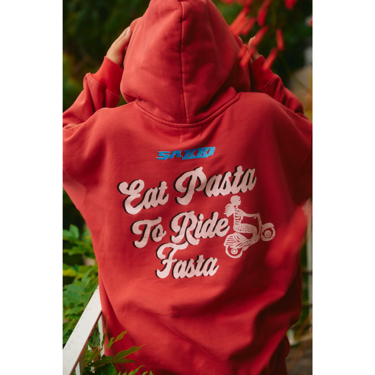 Sabbi The Love Notes Amalfi Hoodie - Red -