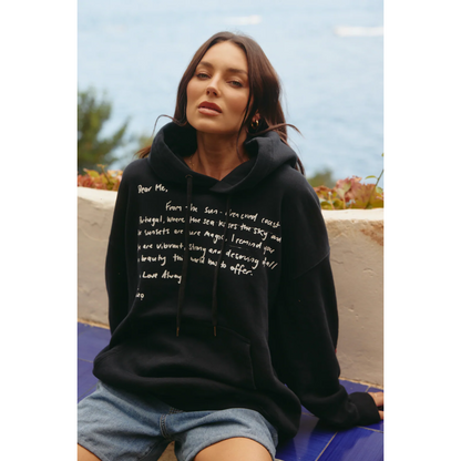 Sabbi The Love Notes Portugal Hoodie - Black