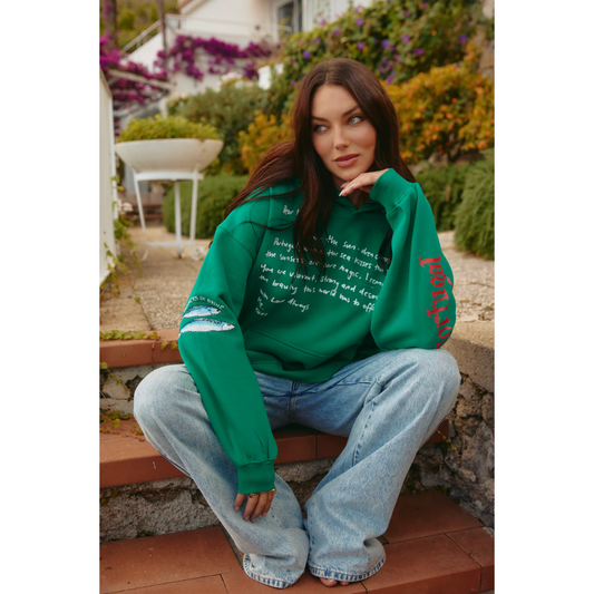 Sabbi The Love Notes Portugal Hoodie - Green
