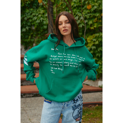 Sabbi The Love Notes Portugal Hoodie - Green