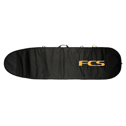 FCS Classic Fun Board Cover - Black/Mango