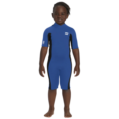 Billabong 2/2mm Foil Back Zip Short Sleeve Boys Springsuit