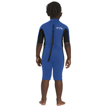 Billabong 2/2mm Foil Back Zip Short Sleeve Boys Springsuit