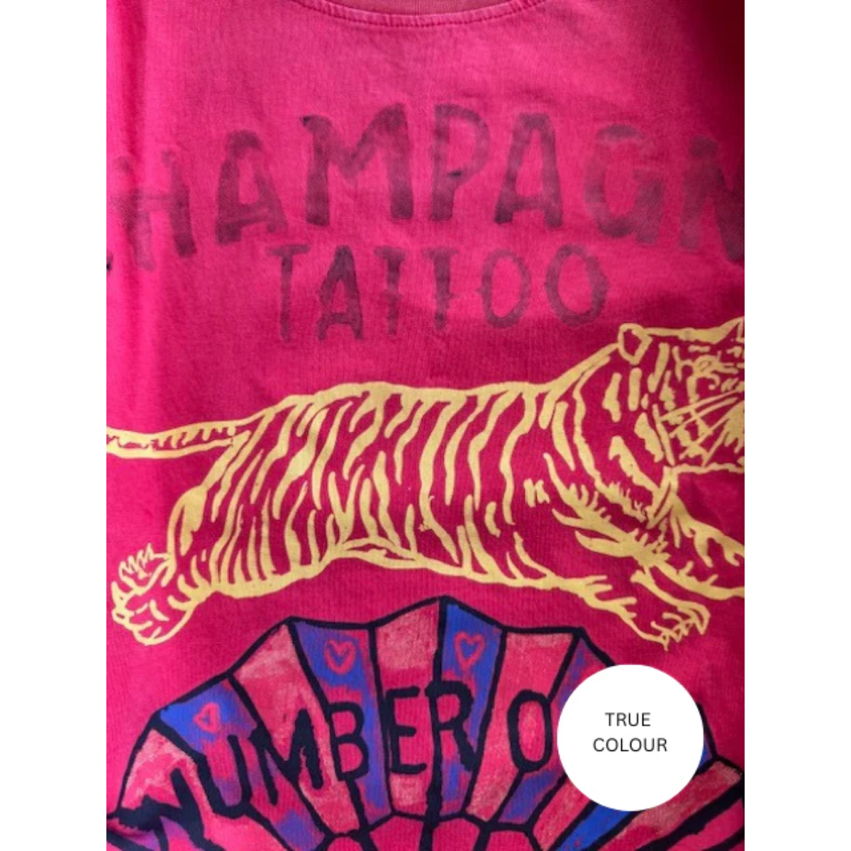 Sabbi Champagne Tattoo Tee - Red - Launching Sept 17th at 7pm