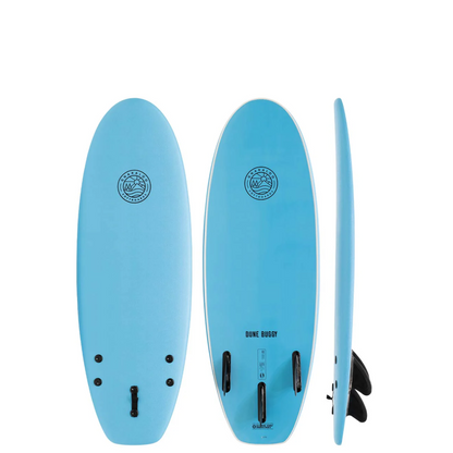 Gnaraloo Dune Buggy Soft Board 4'10ft - Blue