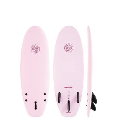 Gnaraloo Dune Buggy Soft Board 4'10ft - Pink