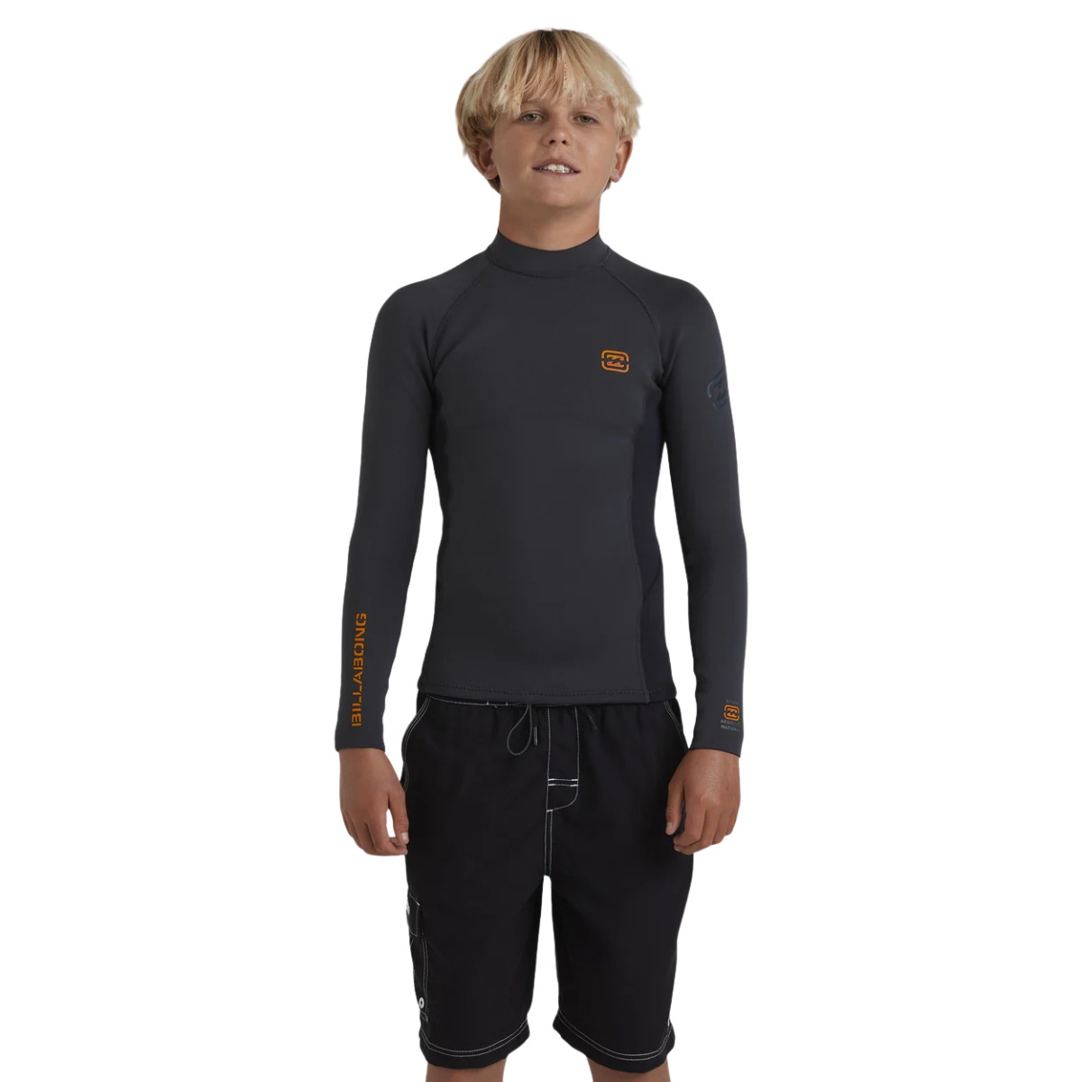 Billabong Boys 1mm Absolute Natural Long Sleeve Wetsuit Top